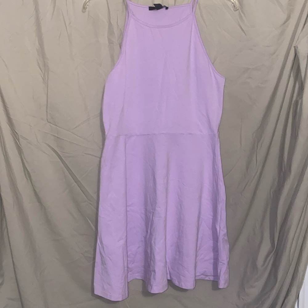 Lavender Sleeveless Women's Dress
